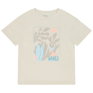 T-shirt manches courtes print algues pour garçon 