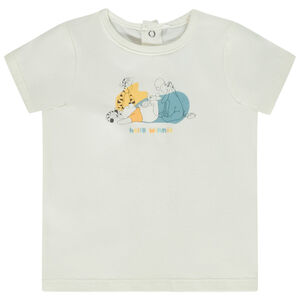 T-shirt manches courtes print Winnie Disney pour bébé garçon 