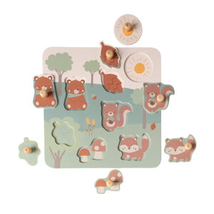 Puzzle en bois 7 pièces Roi des Forêts 