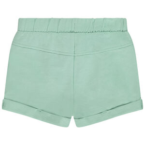 Short uni en jersey slub pour bébé fille 