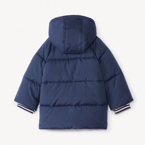 Doudoune longue matelassée et doublée sherpa pour bébé garçon 