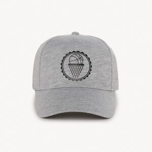 Casquette grise avec print Basketball pour garçon  