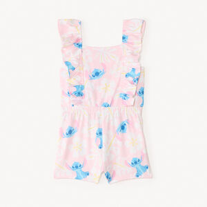 Combinaison courte imprimée Stitch Disney pour bébé fille 