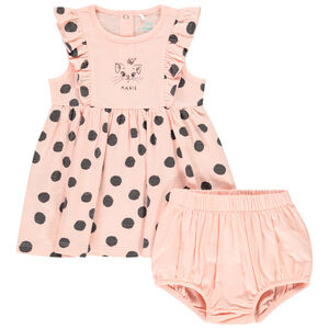 Ensemble avec robe et bloomer Marie Aristochats (Disney) pour bébé fille 