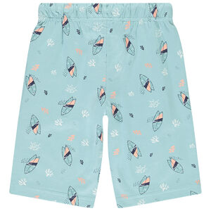 Set pyjama 2 pièces t-shirt + short fantaisie surf garçon 
