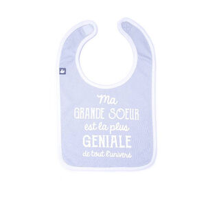 Bavoir - "Ma grande soeur est la plus géniale" 