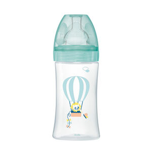 Biberon anti-colique Sensation+ 270ml Air 0-6 mois débit 2 - Montgolfière 