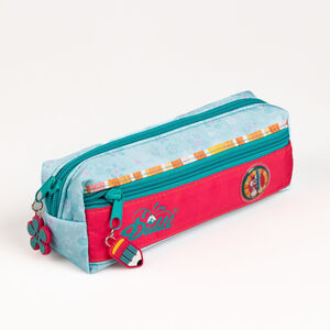 Trousse avec pendentifs en silicone - Bleu - Diddl 