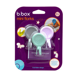 Lot de 3 mini fourchettes nomades pastel 