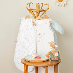 Gigoteuse TOG 2.5 Mila, Lana & Zoë 90 cm en velours beige 