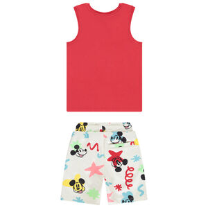 Ensemble débardeur + bermuda Mickey Disney garçon 