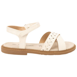 Sandales velcros à bride ajourée pour fille 