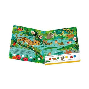 Livre interactif "Cherche et brille - Dans la jungle" 