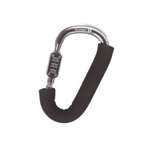 Mousqueton à code antivol pour poussette 