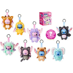Petites peluches porte-clé Yuyus Stitch Disney Vague 3 12 cm - Modèle aléatoire 