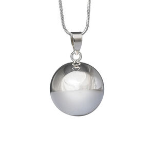 Bola de grossesse argent lisse Victoire 