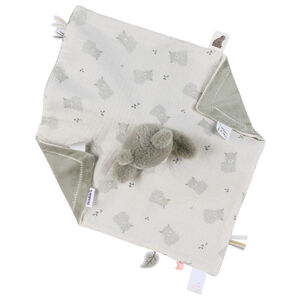Doudou réversible Jour/Nuit Ours Orso Ecru 
