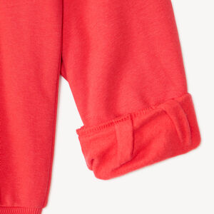 Sweat fille oversize en molleton broderie Hello Kitty 