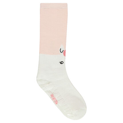 Chaussettes Hautes Antiderapantes Avec Licorne En Jacquard Orchestra Fr