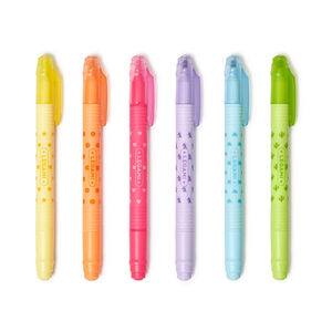 Set de 6 surligneurs effaçables Magic Highlighters 