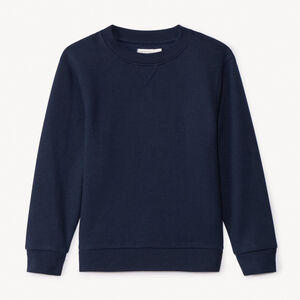 Sweat en molleton gratté uni pour garçon 