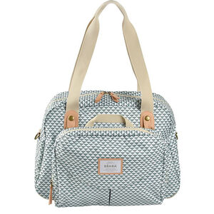 Sac à langer Genève Play print Vert sauge 