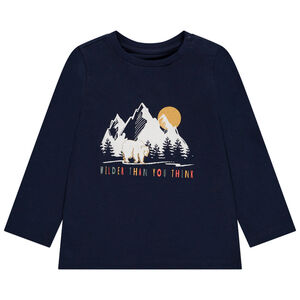 T-shirt manches longues print fantaisie pour bébé garçon 