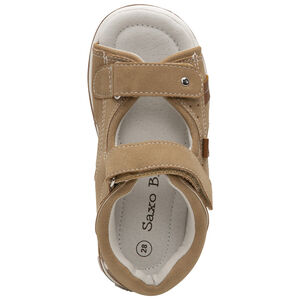 Nu-pieds effet peau retournée à scratchs 