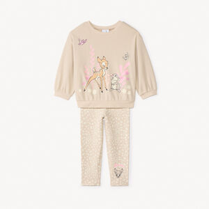 Ensemble de jogging 2 pièces Bambi Disney pour bébé fille 