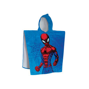 Poncho de bain imprimé Spider-Man Marvel 60 x 120 cm 