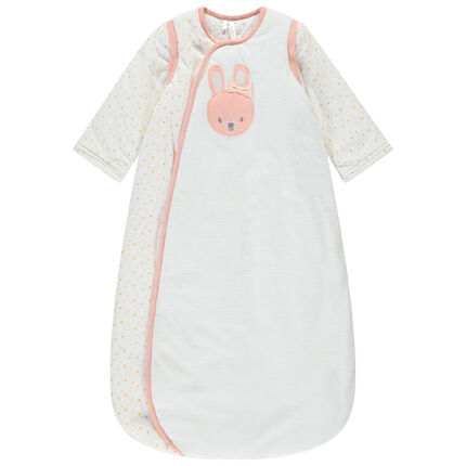 Gigoteuse A Manches Amovibles Motif Lapin Pour Bebe Fille Orchestra Fr