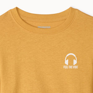 Lot de 3 t-shirts manches longues unis garçon 