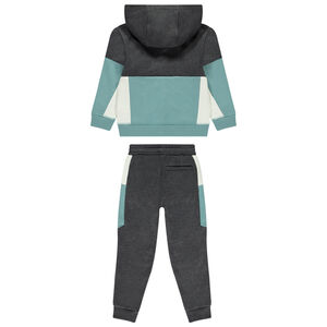 Ensemble jogging molleton avec gilet zippé garçon 