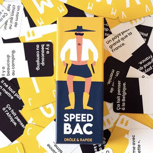 Jeu de cartes Speed Bac 