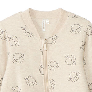 Surpyjama rembourré à imprimé moutons pour bébé 