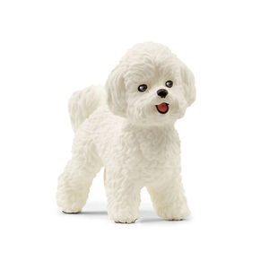 Figurine bichon frisé 