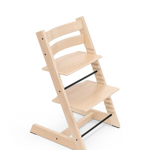 Chaise haute évolutive Tripp Trapp + Babyset et Newborn set - Bois naturel 