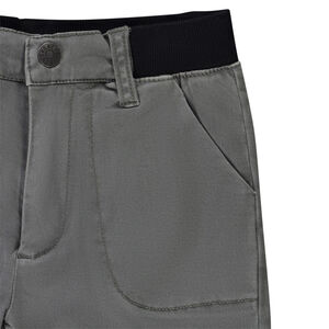 Pantalon droit en twill uni pour garçon 