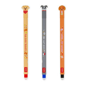 Set 3 stylos gel effaçable Fur-ever Friends 