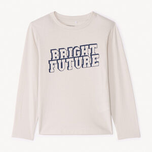 T-shirt manches longues printé pour garçon 