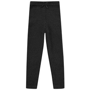 Legging en tricot effet côtelé pour fille 