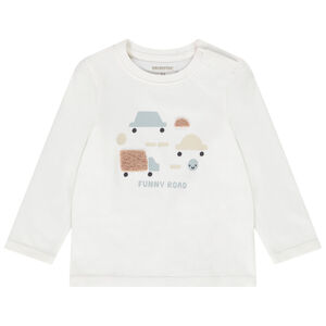 T-shirt manches longues en jersey print fantaisie pour bébé garçon 