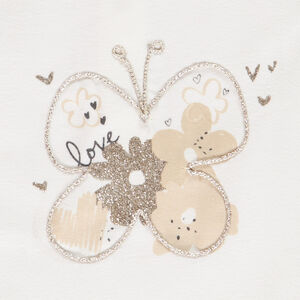 Ensemble de cérémonie tunique + caleçon imprimé pour bébé fille 