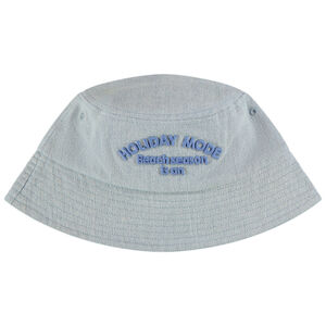 Bob en jean avec broderie 3D pour garçon 