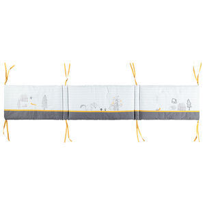 Tour de lit 3 pans Nos petits amis   