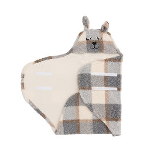 Couverture enveloppante Bunny Check Boucle Carreaux 