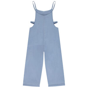 Combinaison longue unie en lyocell fille 