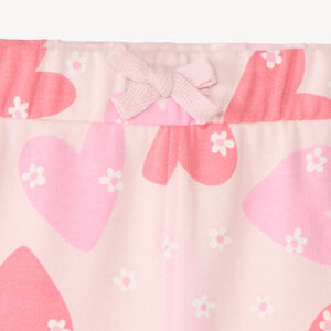 Short en molleton imprimé fantaisie pour bébé fille 