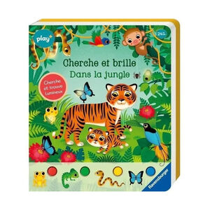 Livre interactif "Cherche et brille - Dans la jungle" 