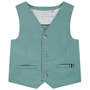 Gilet de cérémonie type serveur pour bébé garçon 
